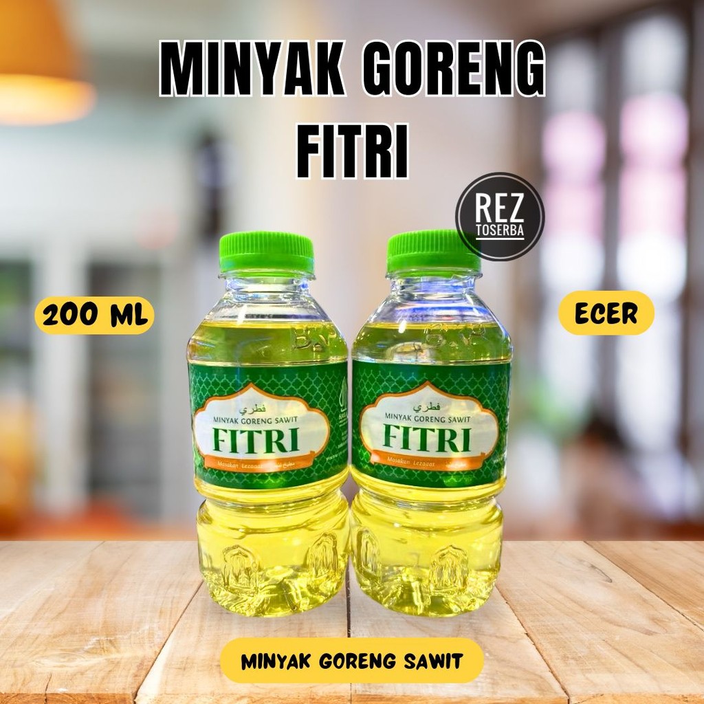 

Minyak Goreng Fitri Botol 200 ML Botol Kecil