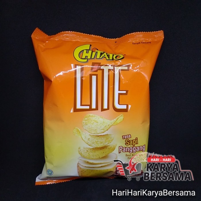 

MAKANAN RINGAN SNACK CHITATO LITE SAPI PANGGANG BBQ 68GR