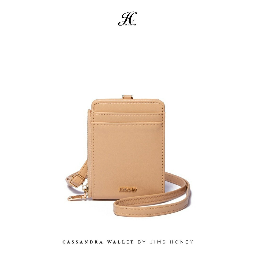 

JIMS HONEY - Cassandra Wallet - Original Card Holder Lanyard Dompet Kartu Dompet Multifungsi JIMSHONEY