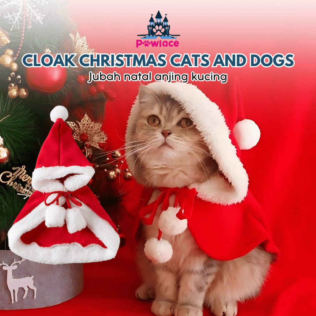 Baju Natal Anjing - Baju Natal Kucing - Baju Anjing Cowok Baju Kucing Anjing Aksesoris Kucing Anjing
