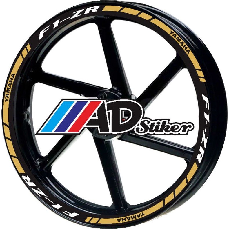 cutting stiker list velg yamaha f1-ZR racing