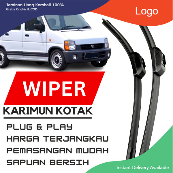 Wiper Karimun Wagon R Wiper Karimun Estilo Wiper Karimun Kotak Wiper Depan Karimun 1 Set Frameless T