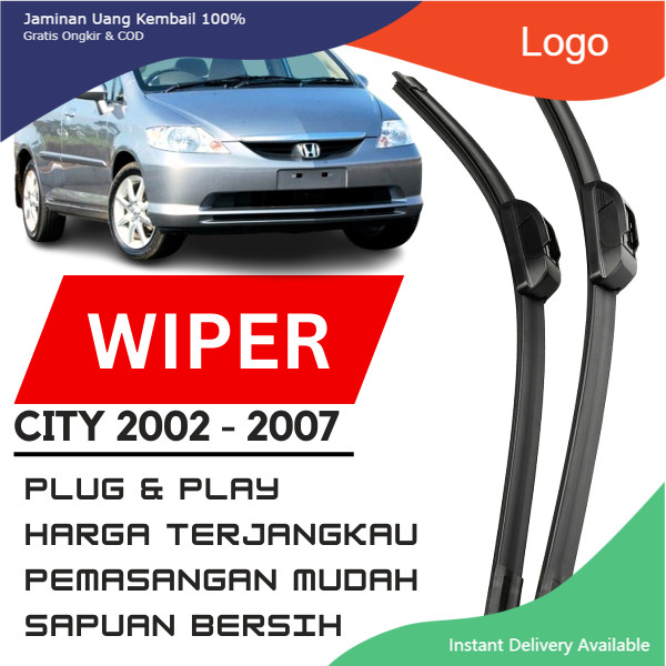 WIPER CITY Z WIPER CITY 2004 WIPER HONDA CITY 2006 WIPER HONDA CITY 2007 WIPER HONDA CITY 2003 WIPER