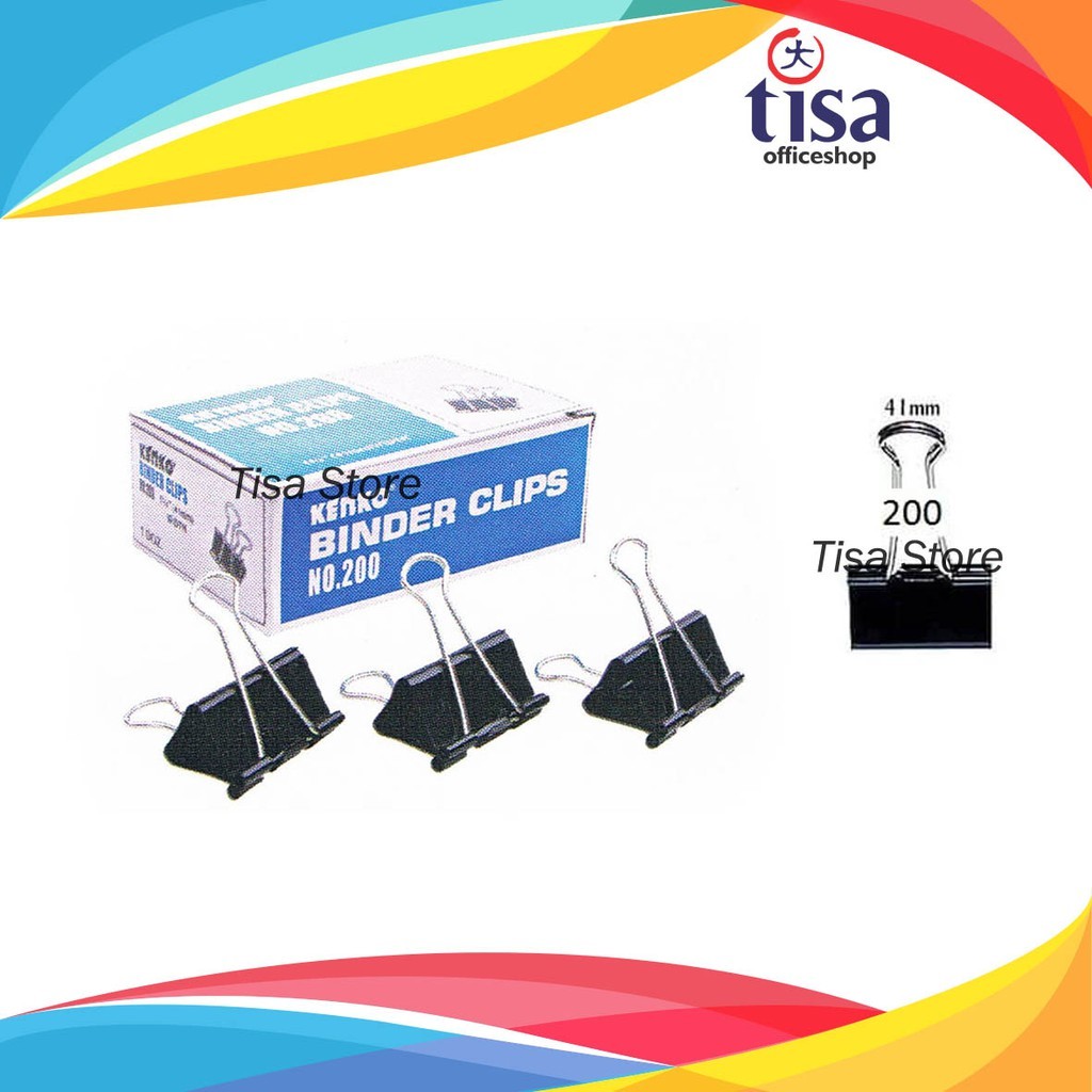 

Binder Clip Kenko No 200