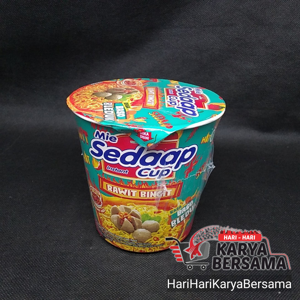 

MI SEDAAP INSTAN RAWIT BINGIT BASO BLEDUK CUP 77GR