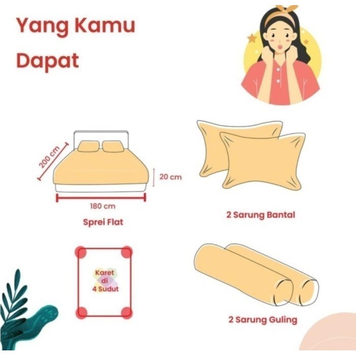 SPREI KINTAKUN DELUXE No.2. QUEEN SIZE 160x200 MADANA