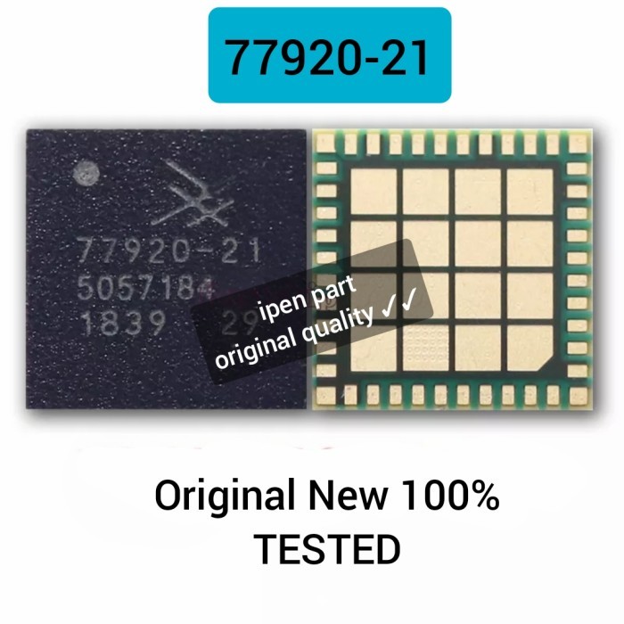 GS90 IC Rf 77920-21 Samsung A51 Original New Tested 77920 21 Pa Sinyal