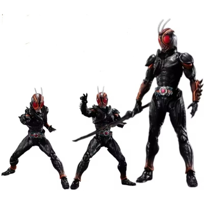 action figure shf Kamen rider black 15cm artikulasi