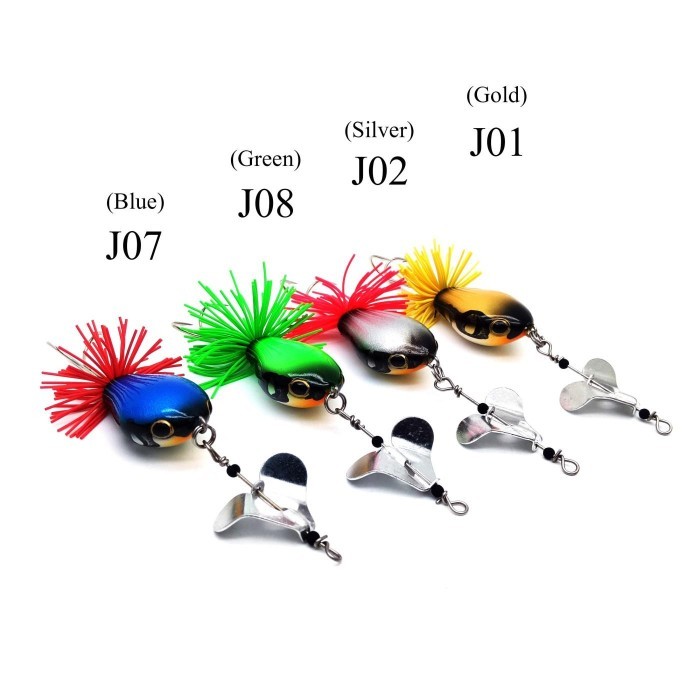 Umpan LF TR FROG GOLIATH BUZZBAIT JR - Varian Warna