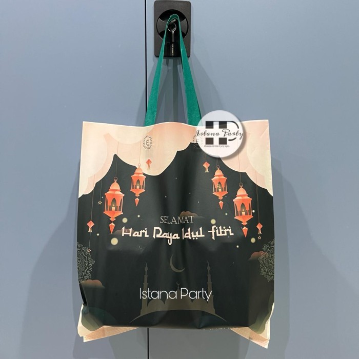 

Tas Souvenir Lebaran / Goodie Bag Idul Fitri / Tas Hampers Laminasi L - Motif 2