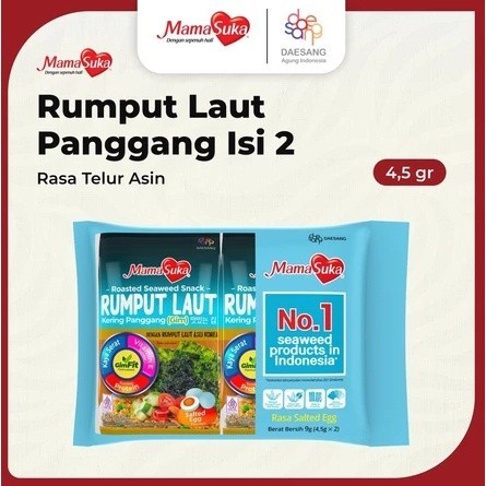 

New Item MAMA SUKA RUMPUT.L TELUR ASIN PACK 2 X 4.5G