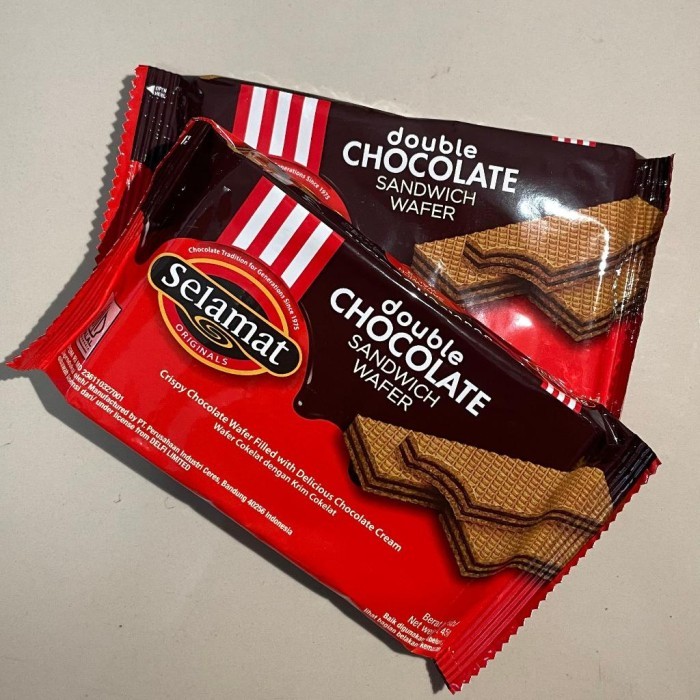 

New Item SELAMAT SANDWICH WAFER CHOCOLATE 45G