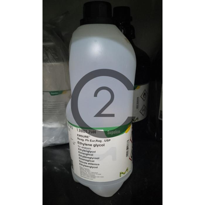 Ethylene Glycol / Etilen Glikol 2,5 L Merck 109621 Pro Analis - 2,5Liter
