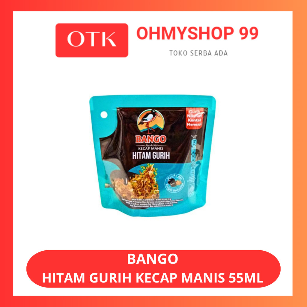 

Bango Kecap Manis Hitam Gurih 55ml