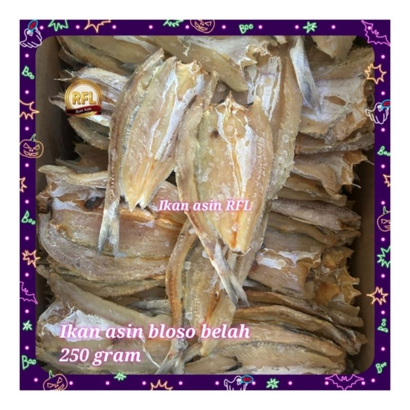 

TERLARIS Ikan Asin Bloso Belah Super 250gram