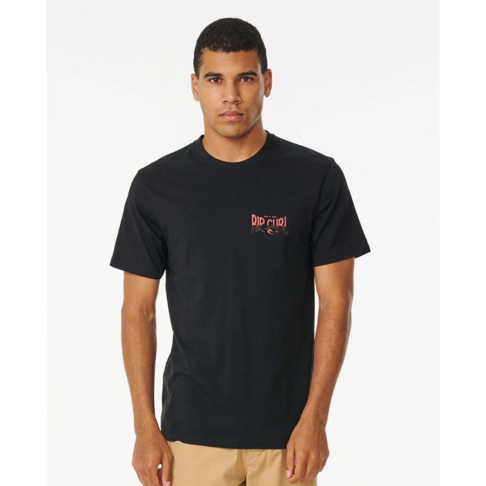 Rip Curl Kaos Pria Affinity Tee Black