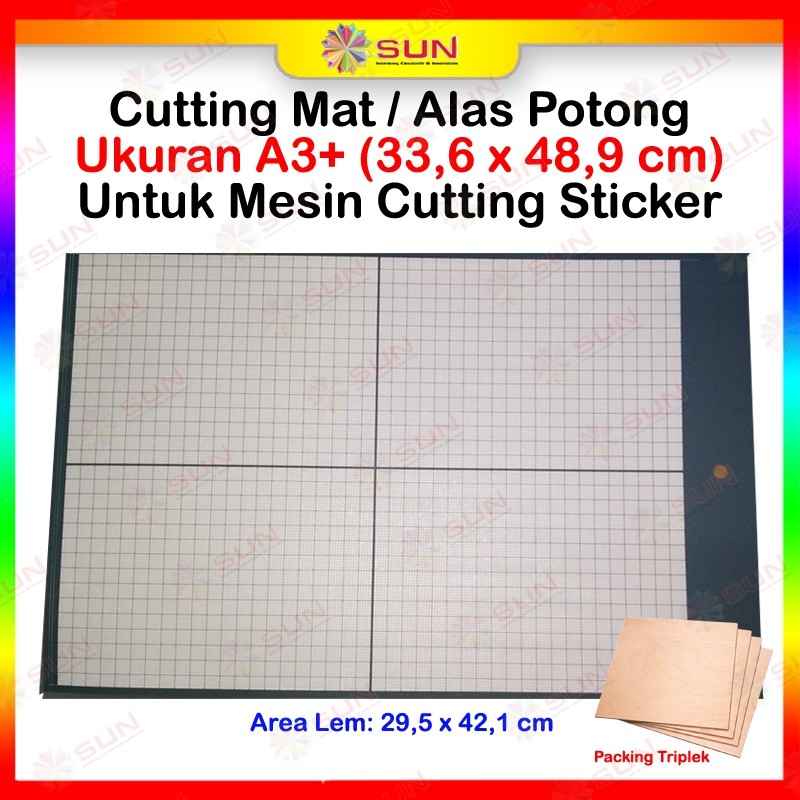 Cutting Mat Alas Potong Untuk Mesin Cutting Sticker Ukuran A3, A1