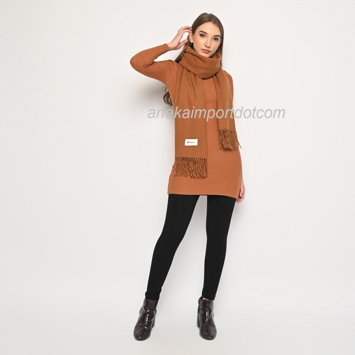 Syal Musim Dingin Wool Extra Tebal, Syal Musim Dingin Syal Pria Wanita