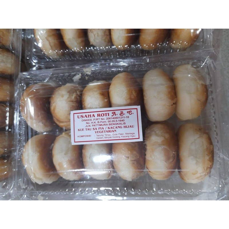 

BAKPIA KACANG HIJAU - TAUSA PIA MERK ABC - VEGETARIAN - BENGKALIS