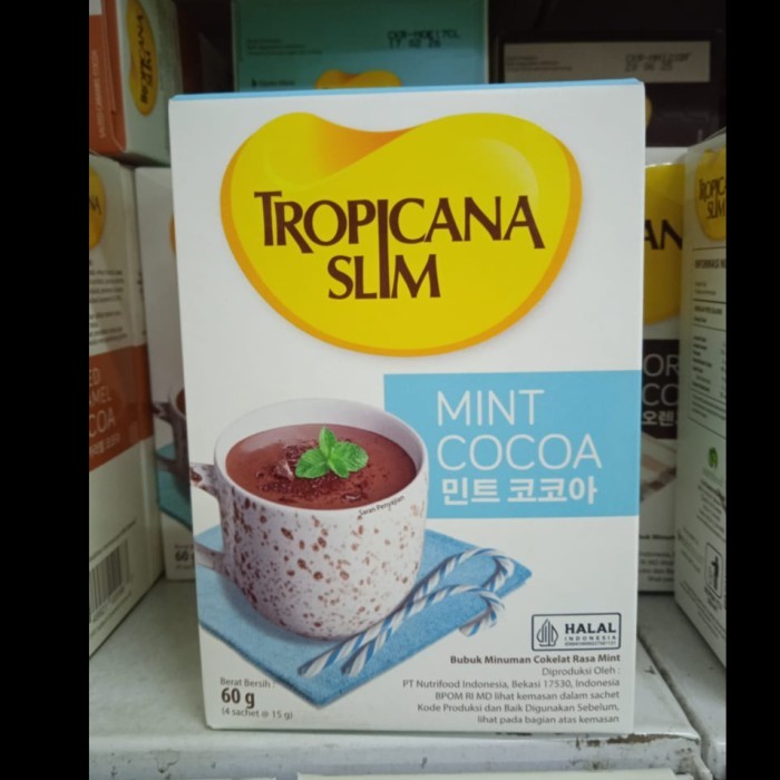 

TROPICANA SLIM MINT COCOA 60GR