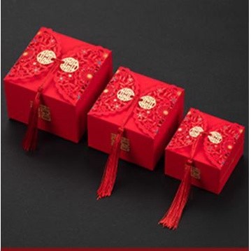 

Box Candy Souvenir/ Sangjit /Mingle / Wedding Box model 18 (Besar) isi 50 pcs