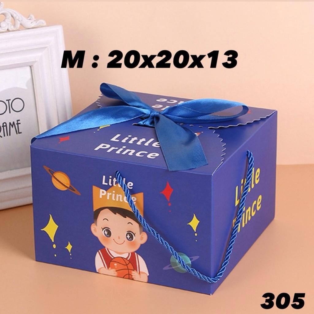 

DISKON BOX HAMPERS BIRTHDAYS RIBBON / KOTAK HAMPERS ULANG TAHUN ANAK PITA PREMIUM
