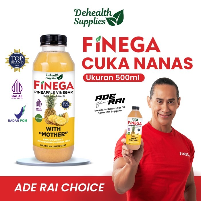 

FINEGA CUKA NANAS 500ml Kemasan Plastik