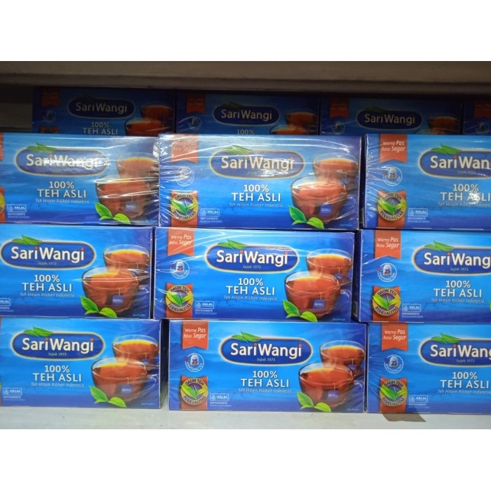 

Sariwangi Teh Asli isi 25pcs Biru