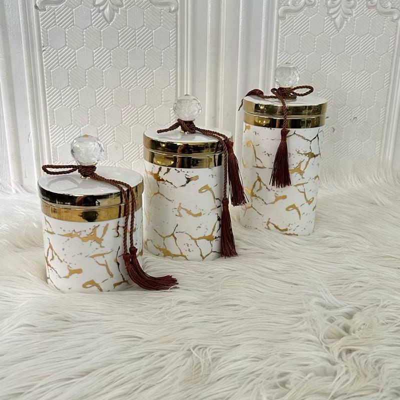 (Terbaru) Toples Keramik Fiorenza Marble 198