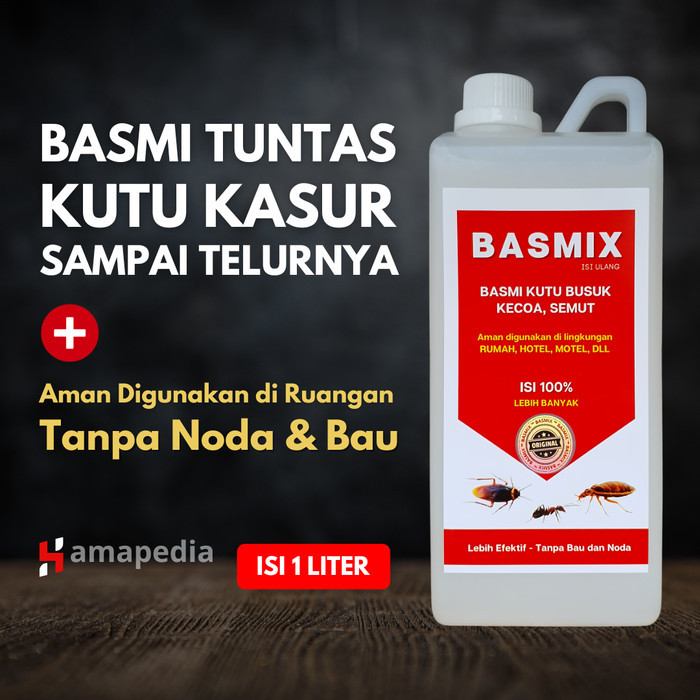 BASMIX: Anti Kutu Busuk Kasur, Kecoa, Semut