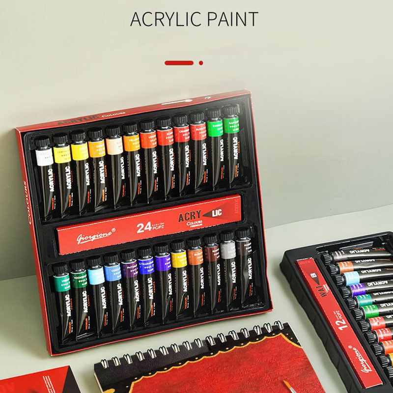

Giorgione Cat Akrilik Acrylic Paint Color 12ML cat untuk sketsa dan graffiti