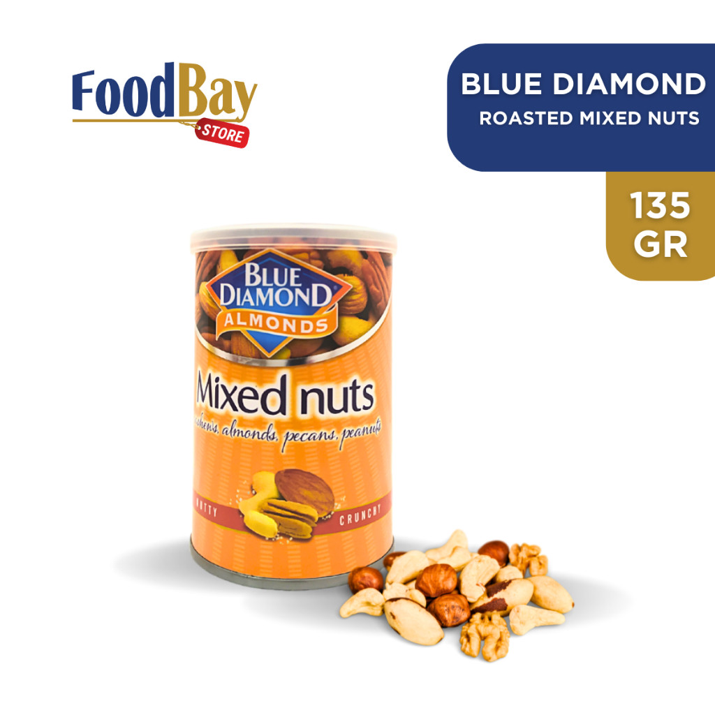

BLUE DIAMOND Kacang Almonds Almond Mix Roasted Mixed Nuts 135 Gr