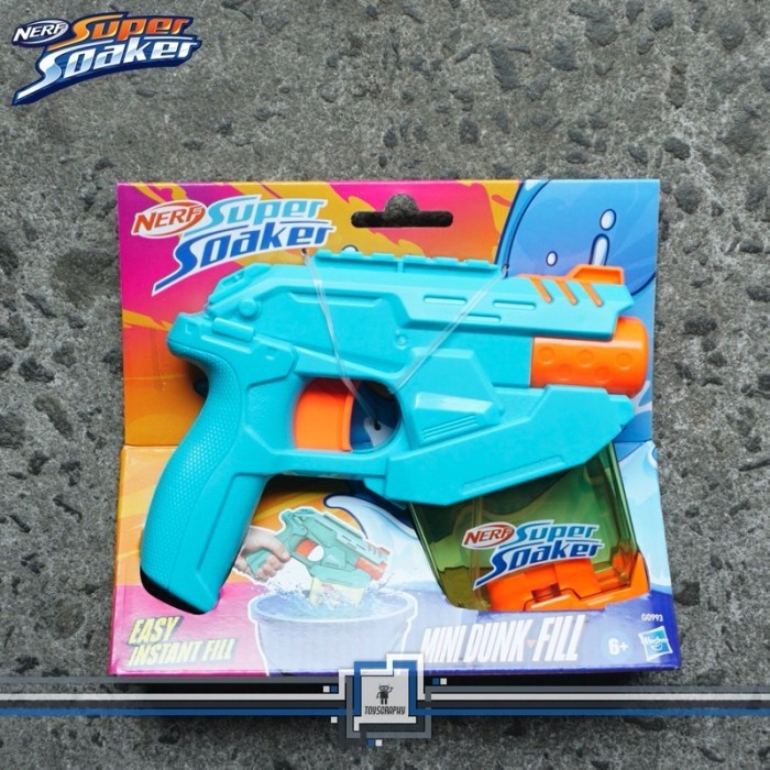 Nerf Super Soaker MINI DUNK FILL Fast Isi Air Instant Rapid Water Gun Blaster Pistol Air
