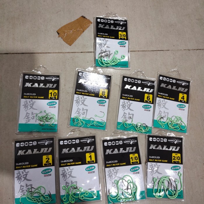 kail pancing hammerhead kaiju jigging 16402 gid