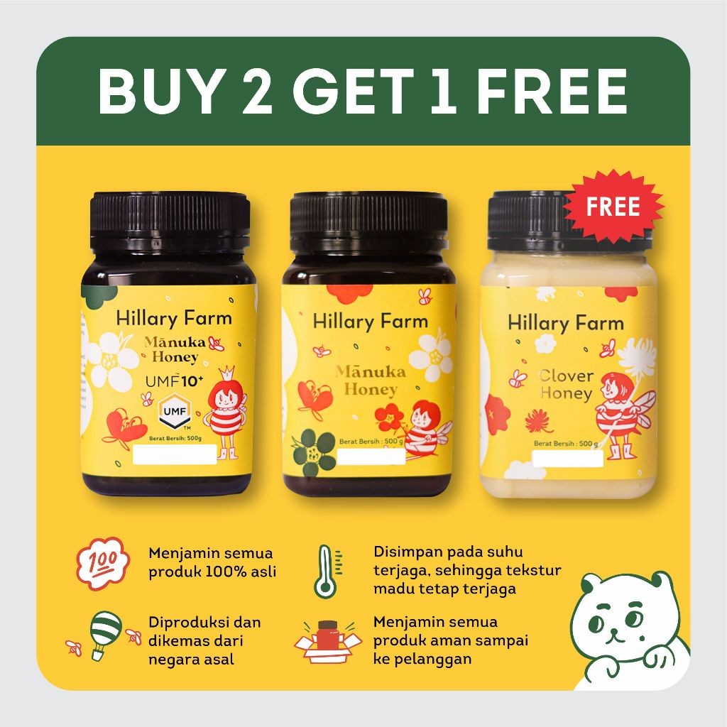 

Manuka Honey UMF 10+ , Manuka Honey Free Madu