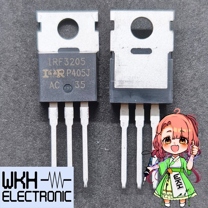 (BACA DESKRIPSI) ORIGINAL IRF3205 IRF 3205 MOSFET 55V 110A TO220 N Channel MOSFET