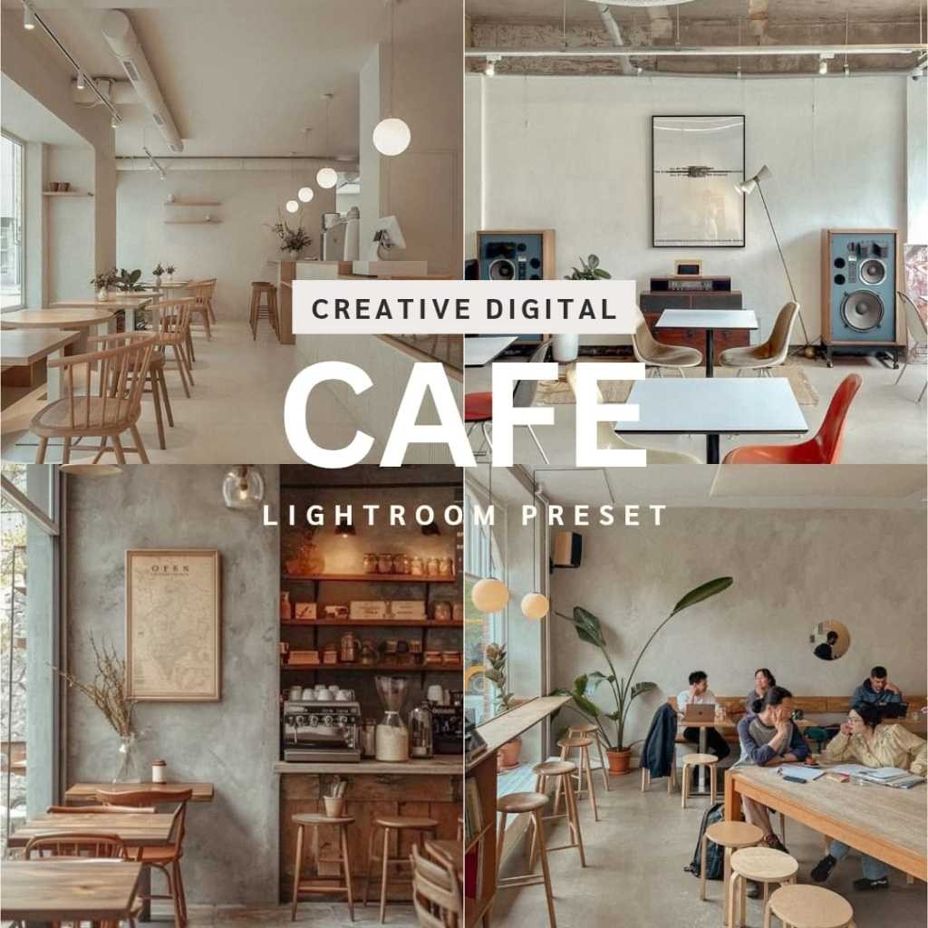PRESET AESTHETIC | CAFE PRESET | LIGHTROOM