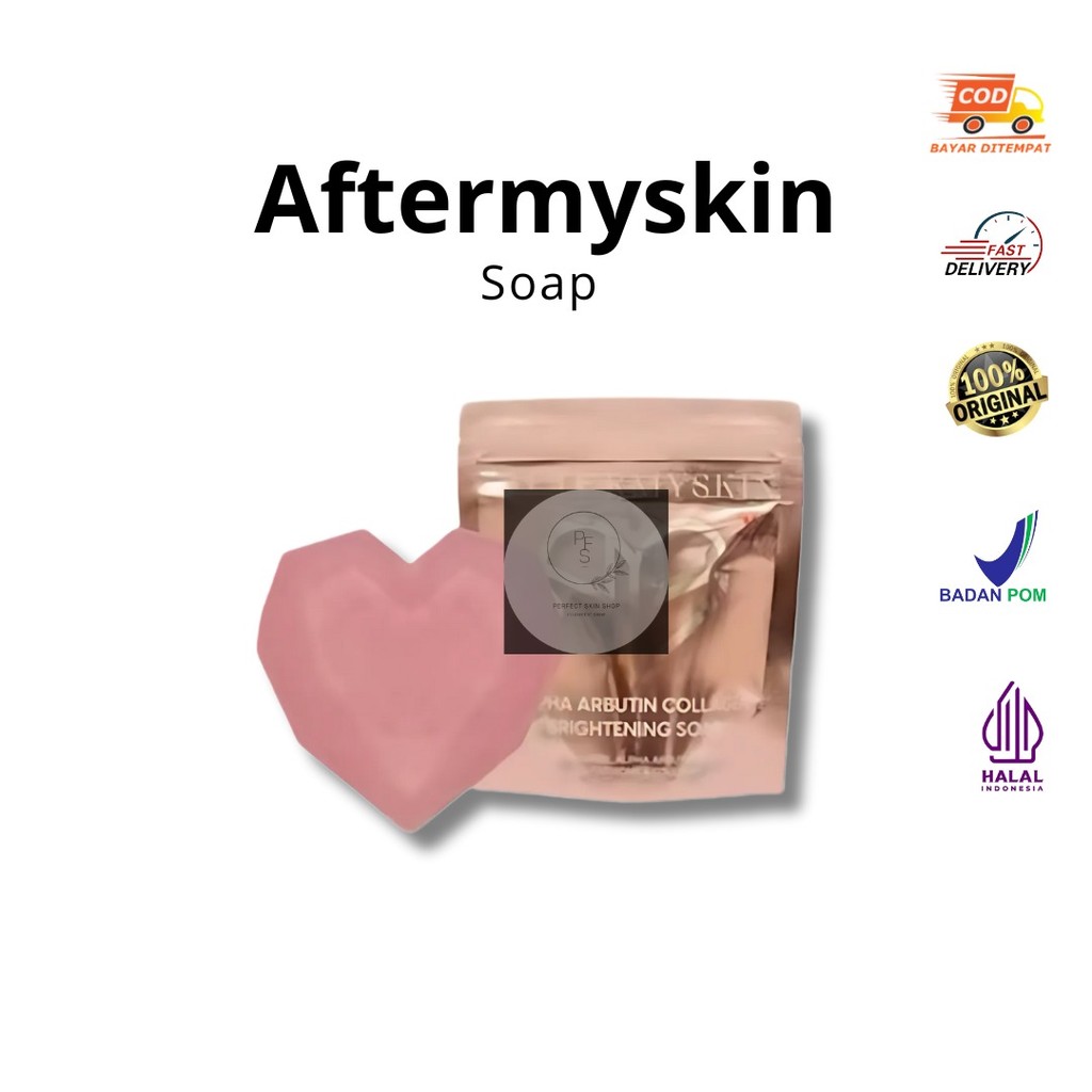 Aftermyskin Alpha Arbutin Brightening Soap