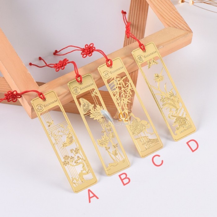 

Organizer Terlaris- [Lucuu] Pembatas Buku / Bookmark Besi Edisi Chinese Style - Random