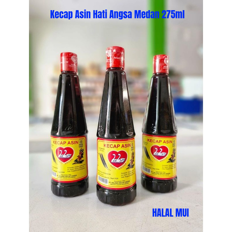 

Kecap Hati Angsa tanggung 275ml asli