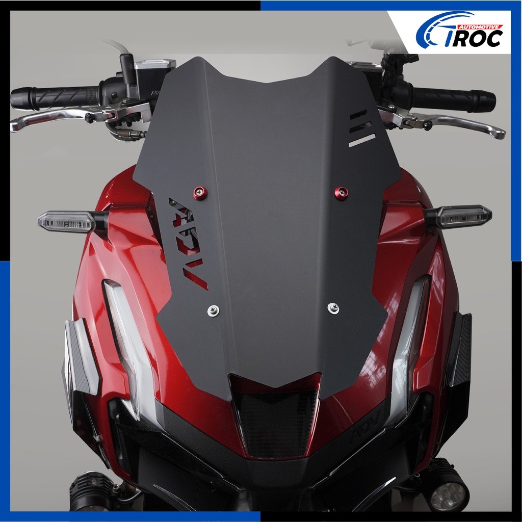 BAGATIOSHOP Windshield Adv 150-160 Visor Adv Tdr Tameng Depan Adv Tipe Tinggi Honda Adv 150 Adv 160 