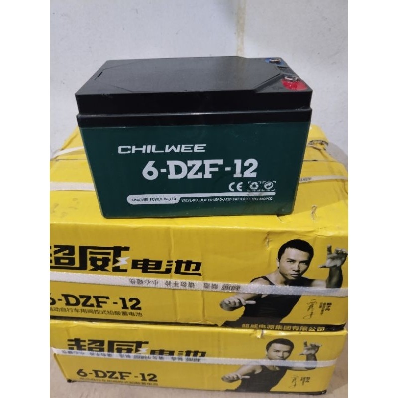 AKI SEPEDA LISTRIK/BATERAI SEPEDA LISTRIK CHILWEE 12V/12Ah