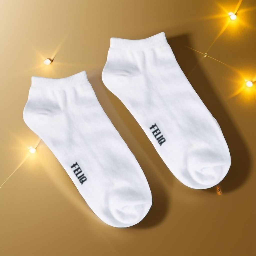 Kaos Kaki Pendek Putih Tebal || Kaos kaki Premium Semata Kaki || Kaos Kaki Pria Dan Wanita Dewasa - 