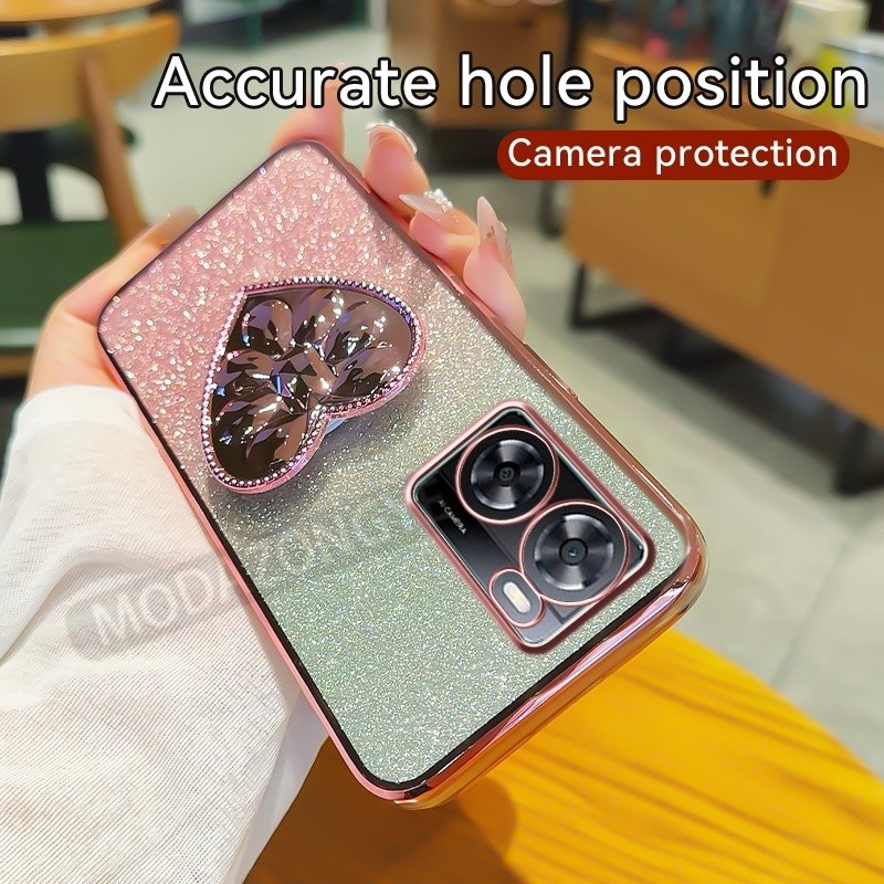 Casing Hp OPPO A77s Case Silikon Untuk OPPOA77s Phone Case Softcase Handphone Cover Braket Cinta cew