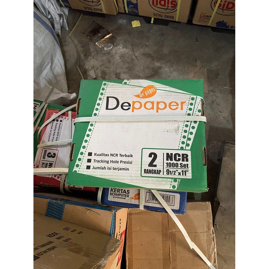 

Continuous Form Depaper 9.5 x 11 2 Ply / Kertas NCR / Continus Form