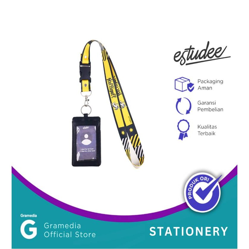 

ESTUDEE MINI POUCH + LANYARD HARRY POTTER HUFFLEPUFF
