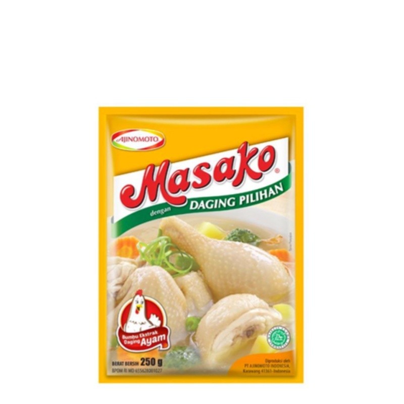 

Masako Bumbu Kaldu Penyedap Rasa Ayam 250 g