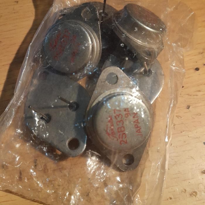 Part Transistor 2SB337 2SB 337 B337 B 337 PNP Toshiba Merah for Power TOA Electrical Equipment