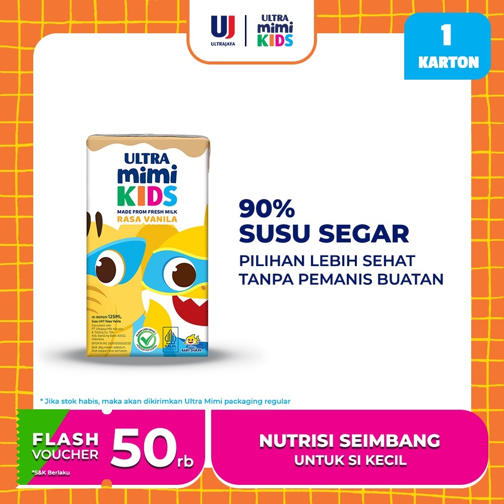 

PROMO!Ultra Mimi Vanilla 125 mlREADY