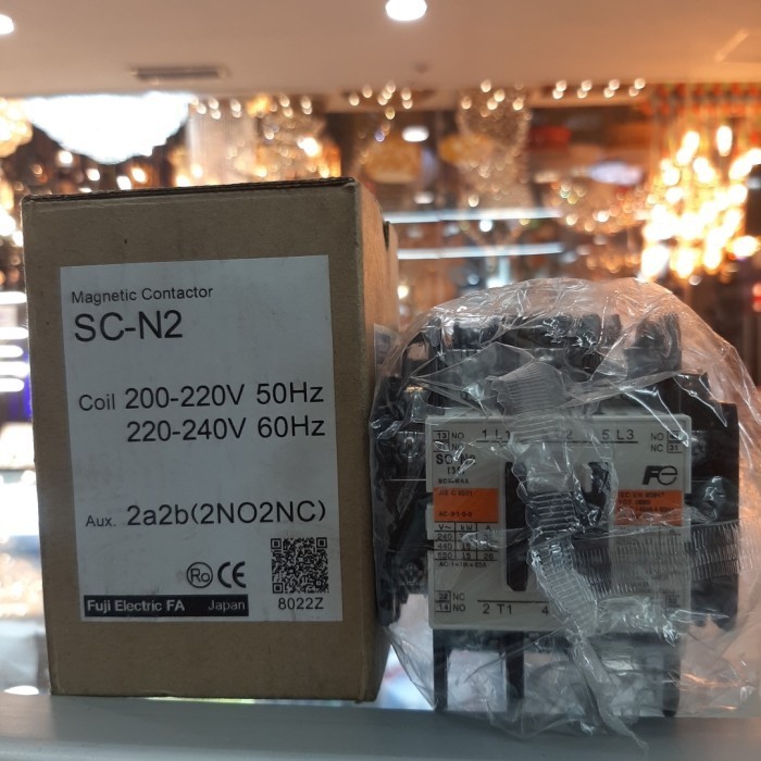 Kontaktor fuji sc n2 220v/contactor fuji scn2 220v